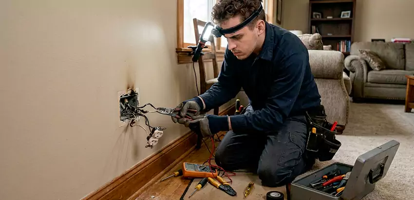 Short Circuit and Dead Outlet Repair in Franklin