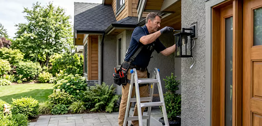 Outdoor and Exterior Light Fixture Installation in Franklin