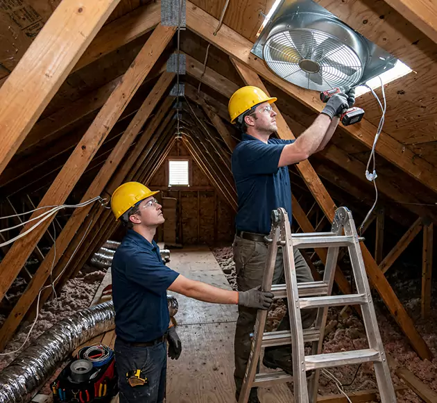 Professional Attic Fan Installation: Your Local Ventilation Team in Franklin, TN